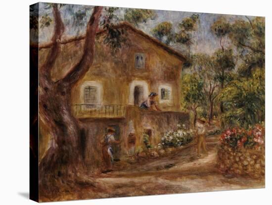 Collette's House at Cagne, 1912-Pierre-Auguste Renoir-Stretched Canvas