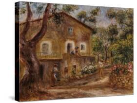 Collette's House at Cagne, 1912-Pierre-Auguste Renoir-Stretched Canvas