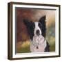 Collie Perdy-Karie-Ann Cooper-Framed Giclee Print