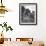 Collie Sheepdog Sitting in Road Leading Up Toward Castle Farm Owned by Beatrix Potter-George Rodger-Framed Photographic Print displayed on a wall