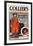 Collier's Automobile Number, New York, January 17th, 1903-Edward Penfield-Framed Art Print