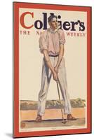 Collier'S. "Fore!"-Edward Penfield-Mounted Art Print