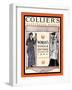 Collier's Illustrated Weekly. Woman's Number, New York, November 15th, 1902-Edward Penfield-Framed Art Print