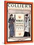 Collier's Illustrated Weekly. Woman's Number, New York, November 15th, 1902.-Edward Penfield-Stretched Canvas