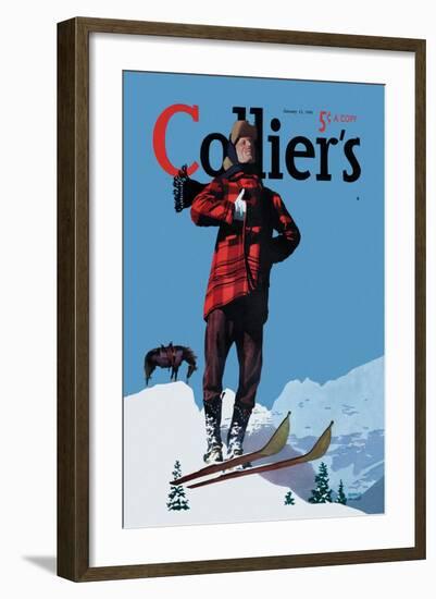 Collier's: January 13, 1940-Donald Mcleod-Framed Art Print