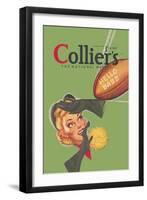 Collier's National Weekly, Hello Babe-null-Framed Art Print