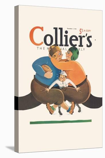 Collier's National Weekly, Referee in the Middle-null-Stretched Canvas