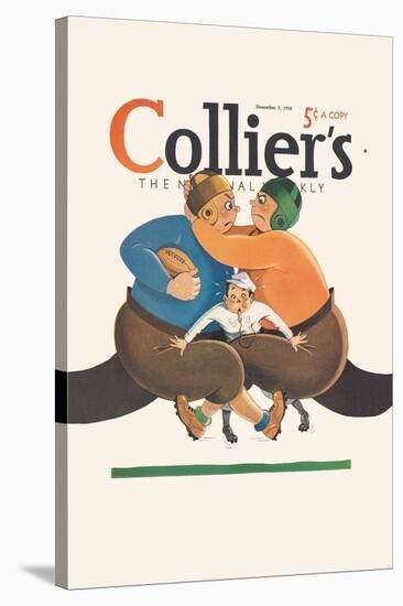 Collier's National Weekly, Referee in the Middle-null-Stretched Canvas