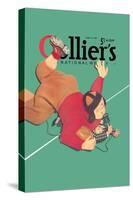 Collier's National Weekly, When the Press Get Tackled-null-Stretched Canvas