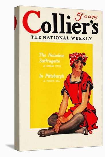 Collier's, The National Weekly-Edward Penfield-Stretched Canvas