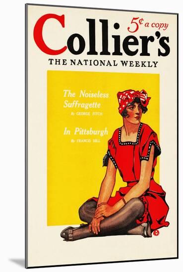 Collier's, The National Weekly-Edward Penfield-Mounted Art Print