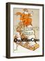 Collier's X'Mas, One Million Copies-Edward Penfield-Framed Premium Giclee Print