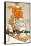 Collier's X'mas, One Million Copies-Edward Penfield-Framed Stretched Canvas