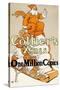 Collier's X'mas, One Million Copies-Edward Penfield-Stretched Canvas