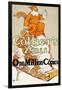 Collier's X'mas, One Million Copies-Edward Penfield-Framed Art Print