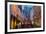 Colliergate and York Minster at Christmas, York, Yorkshire, England, United Kingdom, Europe-Frank Fell-Framed Photographic Print