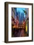 Colliergate and York Minster at Christmas, York, Yorkshire, England, United Kingdom, Europe-Frank Fell-Framed Photographic Print