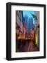 Colliergate and York Minster at Christmas, York, Yorkshire, England, United Kingdom, Europe-Frank Fell-Framed Photographic Print