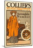 Colliers Automobile 1903 Vintage Ad Poster Print-null-Mounted Poster