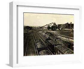 Colliery of Philadelphia and Reading Coal and Iron Company-null-Framed Photographic Print