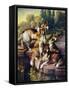 Collies-Edmund Henry Osthaus-Framed Stretched Canvas