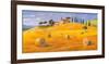 Colline in Toscana-Adriano Galasso-Framed Art Print