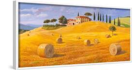 Colline in Toscana-Adriano Galasso-Framed Art Print