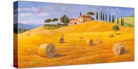 Colline in Toscana-Adriano Galasso-Stretched Canvas