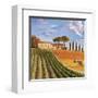 Colline Toscane-Adriano Galasso-Framed Art Print