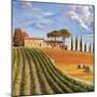 Colline Toscane-Adriano Galasso-Mounted Art Print