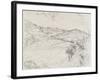 Collines dans le Lubéron (Vaucluse) en 1943-null-Framed Giclee Print