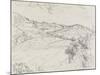 Collines dans le Lubéron (Vaucluse) en 1943-null-Mounted Giclee Print