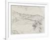 Collines dans le Lubéron (Vaucluse) en 1943-null-Framed Giclee Print