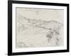 Collines dans le Lubéron (Vaucluse) en 1943-null-Framed Giclee Print