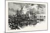 Collingwood Harbour, Canada, Nineteenth Century-null-Mounted Giclee Print