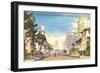 Collins Avenue, Miami Beach, Florida-null-Framed Art Print