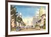 Collins Avenue, Miami Beach, Florida-null-Framed Premium Giclee Print