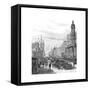 Collins Street Looking East, Melbourne, Victoria, Australia, 1886-JR Ashton-Framed Stretched Canvas