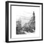 Collins Street Looking East, Melbourne, Victoria, Australia, 1886-JR Ashton-Framed Giclee Print