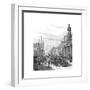 Collins Street Looking East, Melbourne, Victoria, Australia, 1886-JR Ashton-Framed Giclee Print