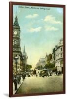 Collins Street, Looking East, Melbourne, Victoria, Australia, C1900s-null-Framed Giclee Print