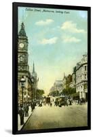 Collins Street, Looking East, Melbourne, Victoria, Australia, C1900s-null-Framed Giclee Print