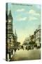 Collins Street, Looking East, Melbourne, Victoria, Australia, C1900s-null-Stretched Canvas