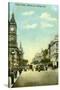 Collins Street, Looking East, Melbourne, Victoria, Australia, C1900s-null-Stretched Canvas