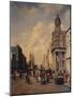 Collins Street, Melbourne, 1889-Jacques Carabain-Mounted Giclee Print