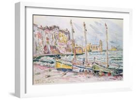 Collioure, 1929-Paul Signac-Framed Giclee Print