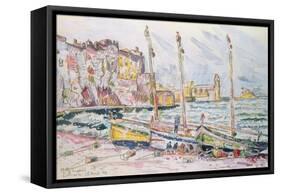 Collioure, 1929-Paul Signac-Framed Stretched Canvas