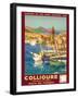 Collioure, France - Eastern Pyrenees - Railways Paris-Orleans-Midi-E^ Paul Champseix-Framed Giclee Print