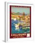 Collioure, France - Eastern Pyrenees - Railways Paris-Orleans-Midi-E^ Paul Champseix-Framed Giclee Print