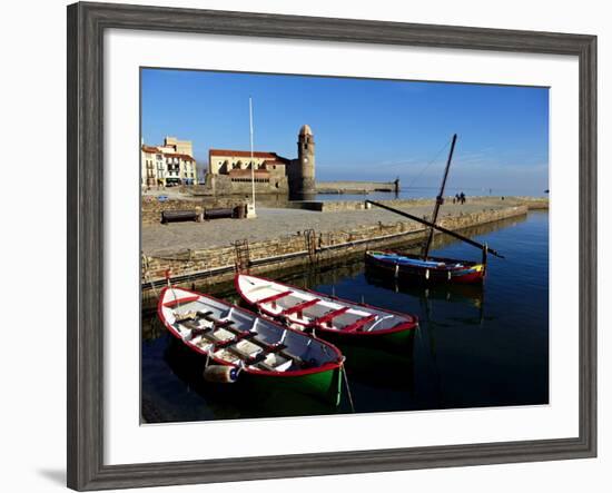 Collioure, Languedoc Roussillon, Cote Vermeille, France, Mediterranean, Europe-Mark Mawson-Framed Photographic Print